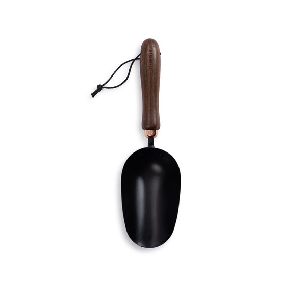 Barebones Living Scoop Shovel, Black Walnut Handle GDN-092